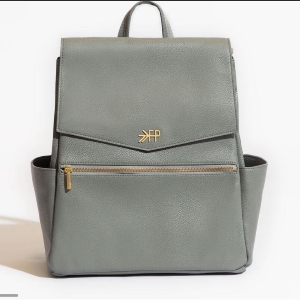 Freshly Picked diaper large backpack gray